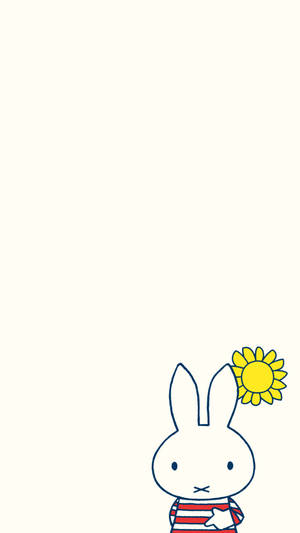 Miffy With The Sun Wallpaper