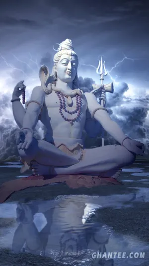 Mighty Budha Sit Down Wallpaper