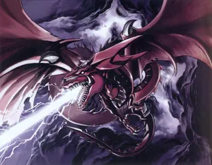Mighty Duel Of Yugioh Dragons Wallpaper