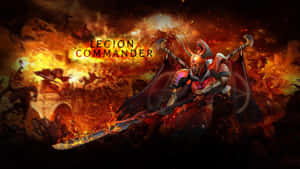 Mighty Legion Commander In Action Wallpaper