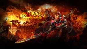 Mighty Legion Commander In Action Wallpaper
