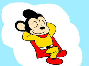 Mighty Mouse Nap Wallpaper