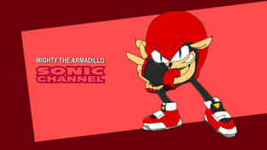 Mighty The Armadillo In Action Wallpaper