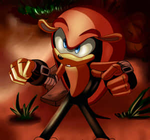 Mighty The Armadillo In Action Wallpaper