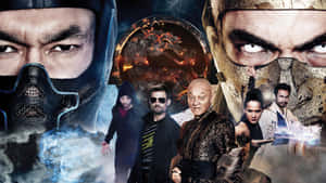 Mighty Warriors Of Mortal Kombat Legacy Ready For Battle Wallpaper