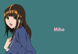 Miho Azuki Anime Character Wallpaper