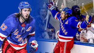 Mika Zibanejad, The Star Player Of New York Rangers Wallpaper