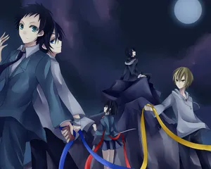 Mikado Ryuugamine In The City Lights Wallpaper