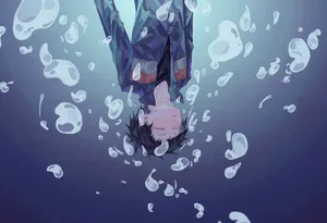 Mikado Ryuugamine Standing Confidently In The Urban Night Wallpaper