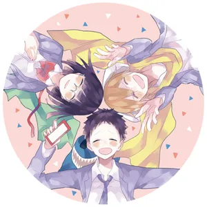 Mikado Ryuugamine Striking A Pose Wallpaper