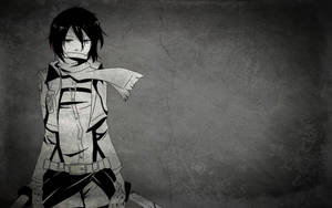 Mikasa Ackerman Black Anime Wallpaper