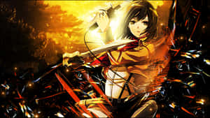 Mikasa Pfp Emotionless Wallpaper