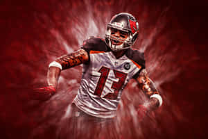 Mike Evans Celebrates His Dallas Cowboys Victory Wallpaper