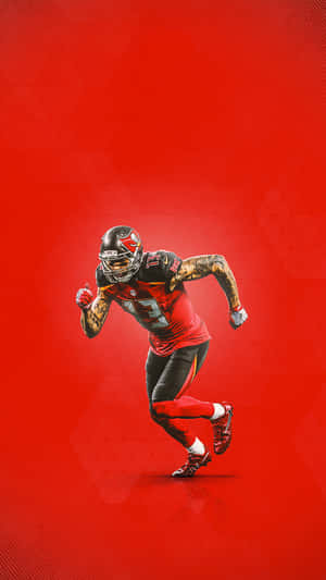 Mike Evans, Nfl Wide Receiver For The Tampa Bay Buccaneers Wallpaper