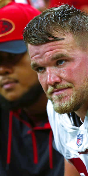 Mike Mcglinchey In Action On The Field Wallpaper