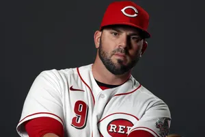 Mike Moustakas Arms Crossed Wallpaper