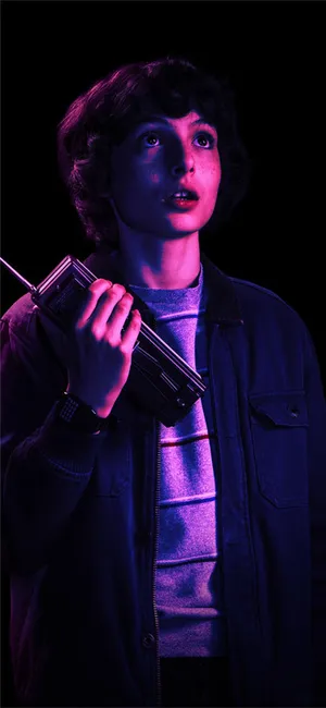 Mike Wheeler From Stranger Things Phone Wallpaper