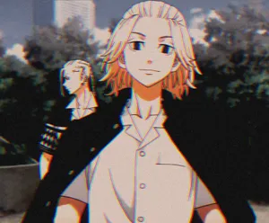 Mikey From Tokyo Revengers Takes Care Of Business Wallpaper