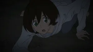 Miki Makimura From Devilman Crybaby Anime Series Portrayed With A Joyous Mood. Wallpaper