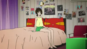 Miki Makimurain Bedroom Devilman Crybaby Wallpaper