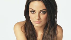 Mila Kunis Cold Stare Wallpaper