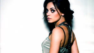 Mila Kunis Fierce Look Wallpaper