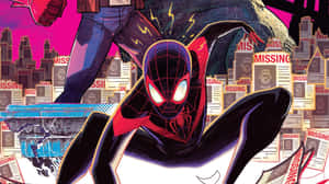 Miles Morales Spiderman Aesthetic Wallpaper