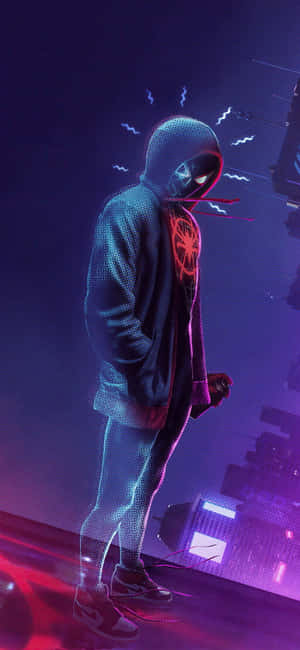 Miles Morales Spiderman Aesthetic Wallpaper