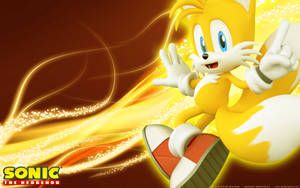 Miles Prower Sonic Cartoon Wallpaper