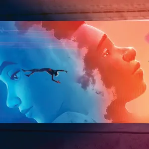 Milesand Gwen Spiderverse Skyfall Wallpaper