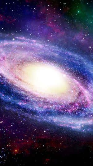 Milky Way In The Universe Iphone Wallpaper