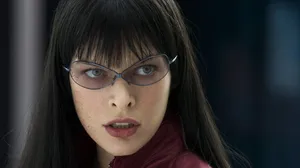 Milla's Angry Face In The Ultraviolet Movie Wallpaper