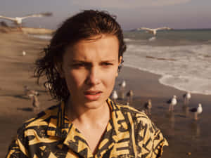 Millie Bobby Scene Stranger Things Pfp Wallpaper