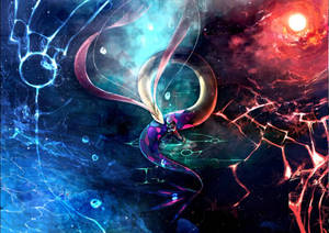 Milotic Groudon Kyogre Aesthetic Wallpaper