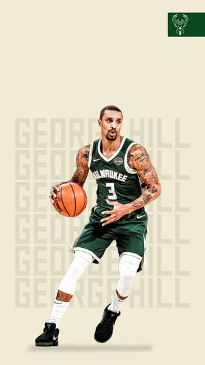 Milwaukee Bucks George Hill Wallpaper