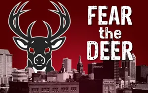 Milwaukee Bucks In Red Wallpaper