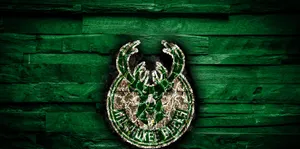 Milwaukee Bucks Official Nba Logo Wallpaper