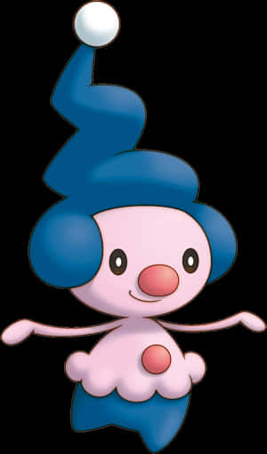 Mime Jr. Crooked Hat Wallpaper