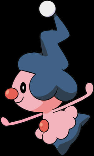 Mime Jr. Doing Tap Dancing Wallpaper