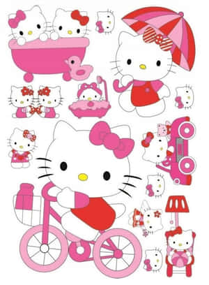 Mimmy White In A Whimsical Wonderland Wallpaper