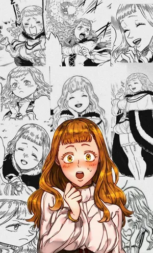 Mimosa Vermillion Expressions Collage Wallpaper