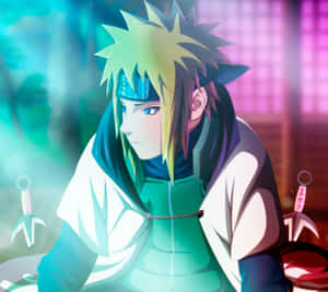 Minato Namikaze Fourth Hokage Artwork Wallpaper