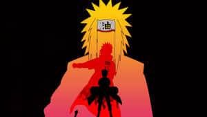 Minato Namikaze Fourth Hokage Silhouette Wallpaper