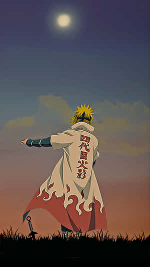 Minato Namikaze Hokage Cloak Wallpaper