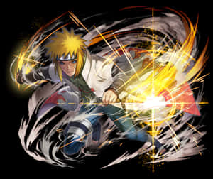 Minato Namikaze Rasengan Action Wallpaper