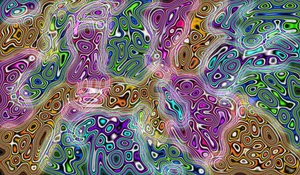 Mind-bending 3d Psychedelic Experience Wallpaper