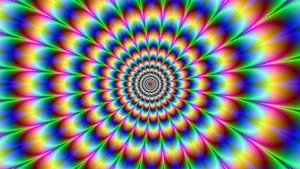 Mind-bending Optical Illusion In Black And White Wallpaper