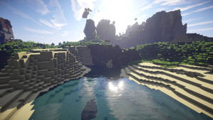 Minecraft Aesthetic Landscape Wallpaper