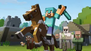 Minecraft Armor - Ready For Battle Wallpaper