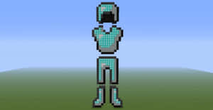 Minecraft Armor: Ultimate Gaming Protection Wallpaper